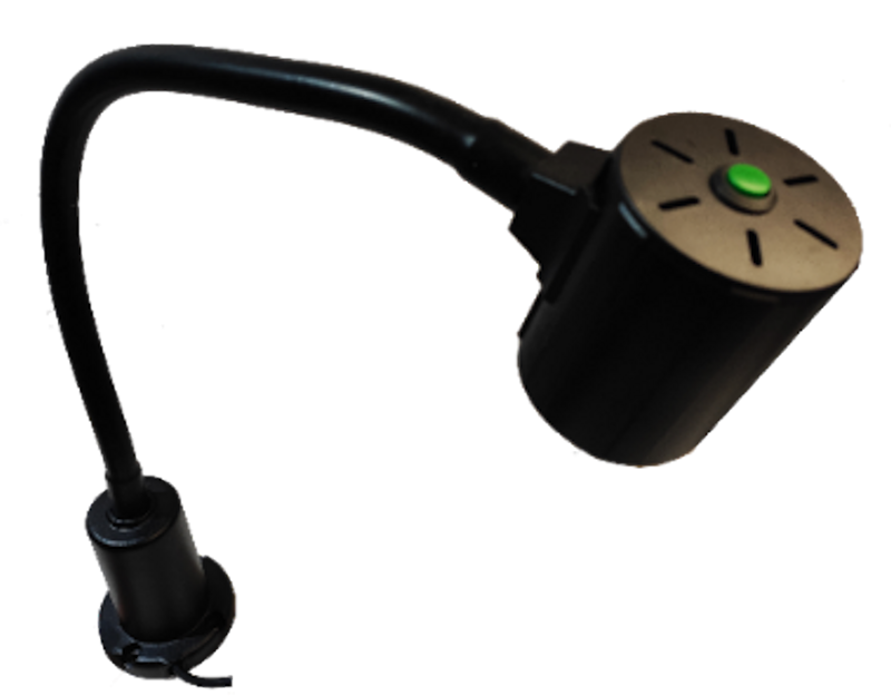 Lampara de LED en brazo flexible